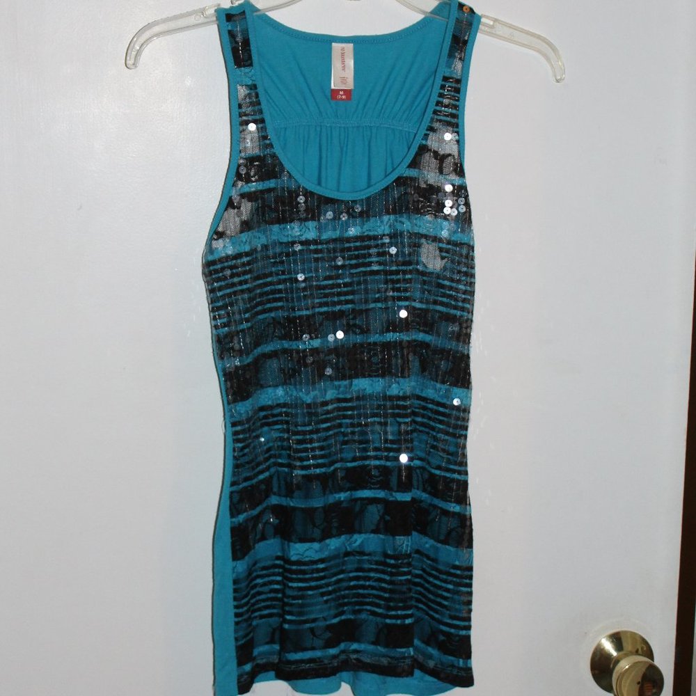 No Boundaries Tank Top Teal